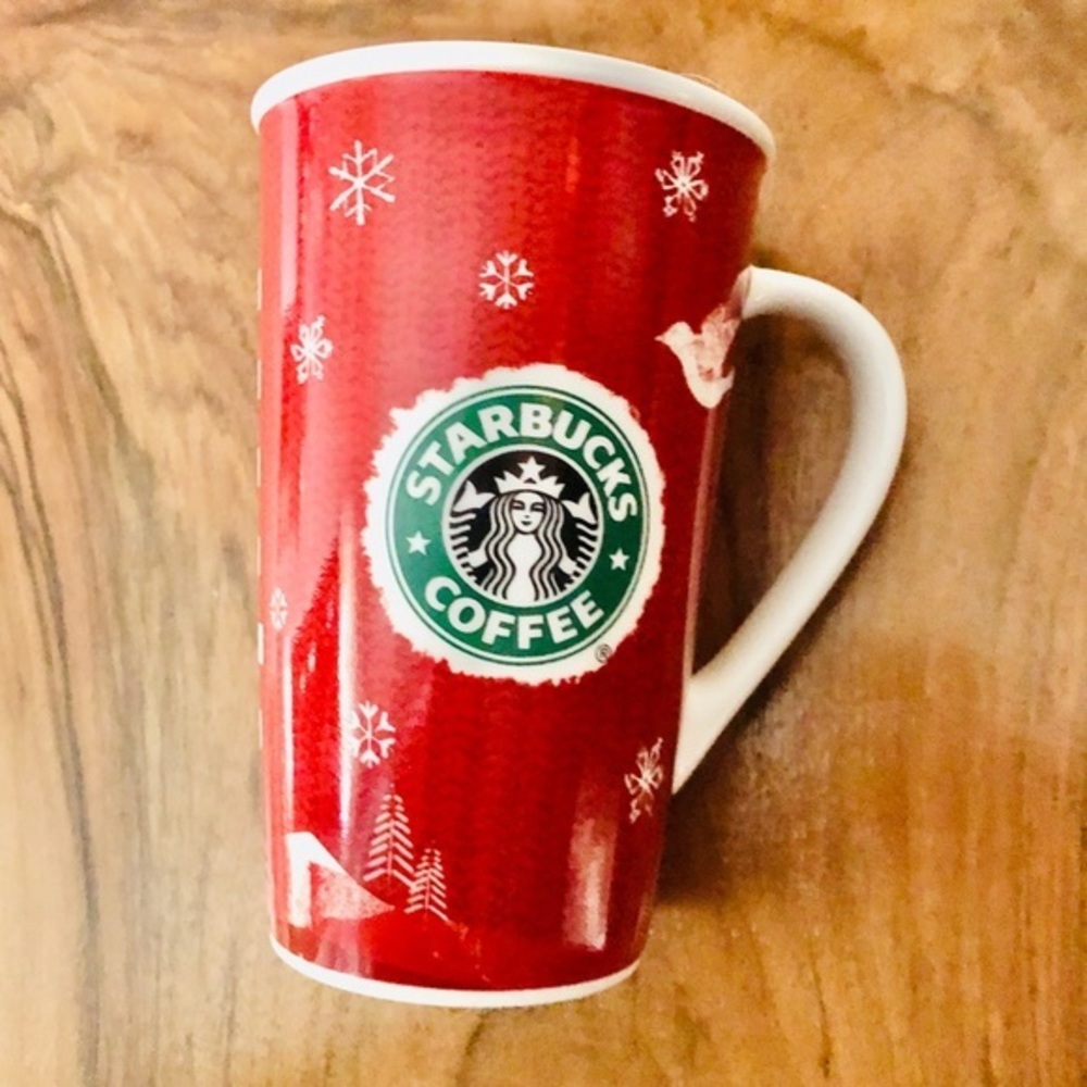 NWT Starbucks 2008 Holiday Mug